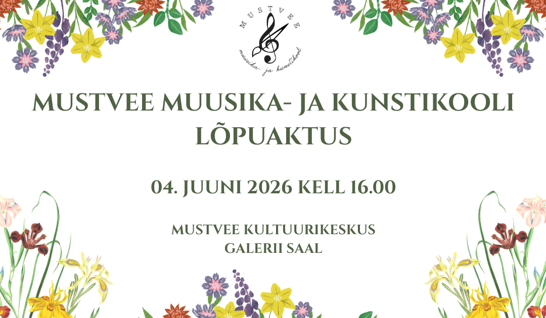 Lõpuaktus 04. juuni 2026 kell 16.00!