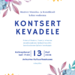 Kontsert Kevadele Avinurme Kultuurikeskuses 13. mai 2026
